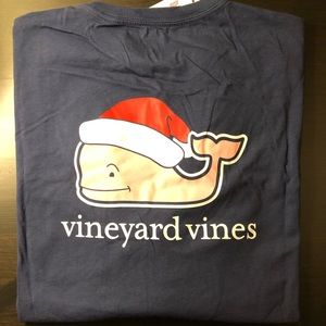NWT Vineyard Vines Men’s Christmas LS Tee- Multiple Sizes